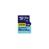 GOODRAM RIVAL M3AA 256 GB MicroSDXC V30 UHS-I U3 + adapter (GGSM3AA-2560R12)