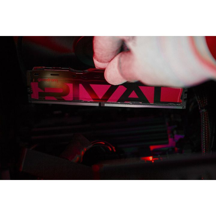 Goodram *DDR4 Rival Radiant 64GB (2*32)/3200 CL18 Red memory module 2 x 32 GB 3200 MT/s 288-pin DIMM