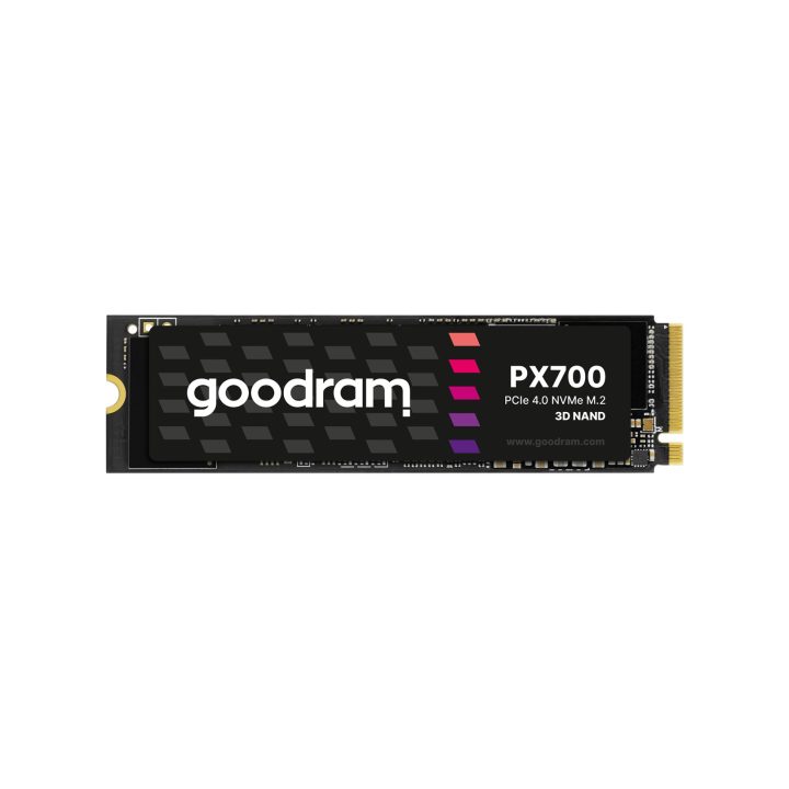 Goodram PX700 SSD SSDPR-PX700-01T-80 internal solid state drive M.2 1 TB PCI Express 4.0 NVMe 3D NAND