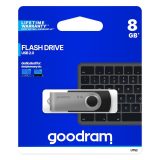 Goodram UTS2 USB flash drive 8 GB USB Type-A 2.0 Black Silver