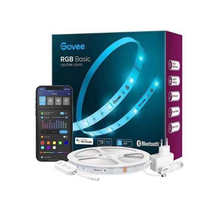 Govee Basic 5m LED Strip RGB Wi-Fi H615A3A1