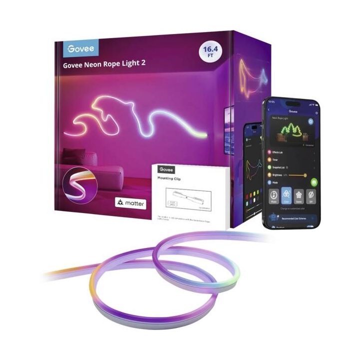 Govee H61D5301-OF-EU smart lighting Smart strip light Wi-Fi 48 W