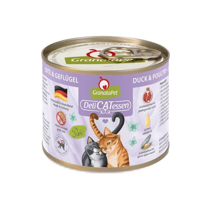 GRANATAPET DeliCATessen Duck and poultry - wet cat food - 200g