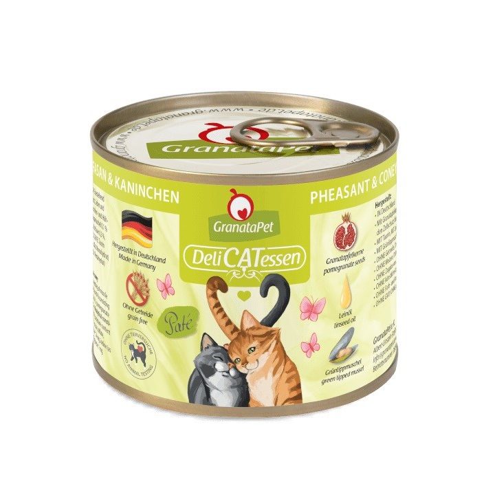 GRANATAPET DeliCATessen Pheasant and coney - wet cat food - 200g