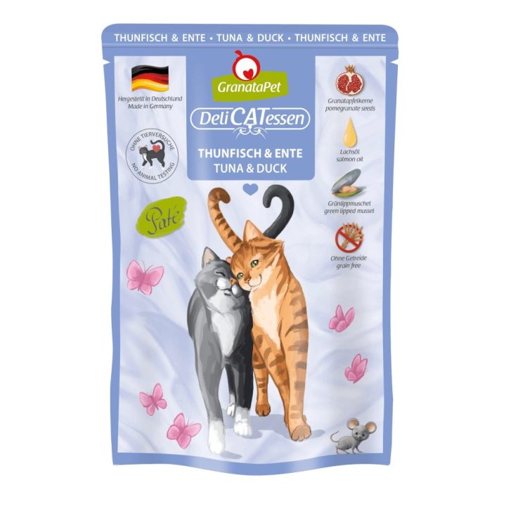 GRANATAPET DeliCATessen Tuna and duck - wet cat food - 85g