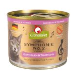 GRANATAPET Symphonie No.2 Prawns and turkey - wet cat food - 200g