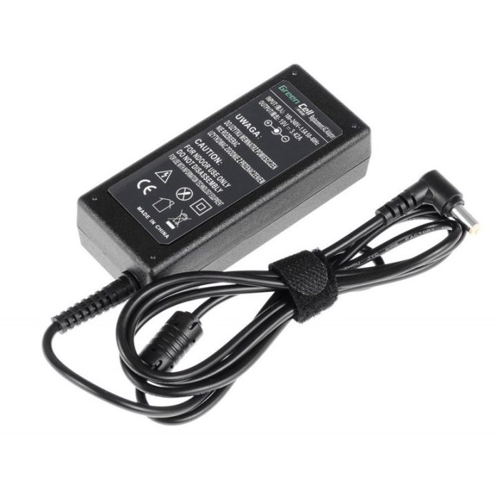 Green Cell AD01P power adapter/inverter Indoor 65 W Black