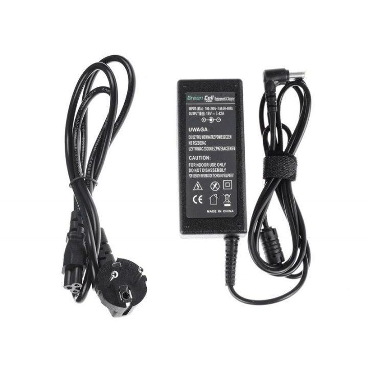 Green Cell AD01P power adapter/inverter Indoor 65 W Black