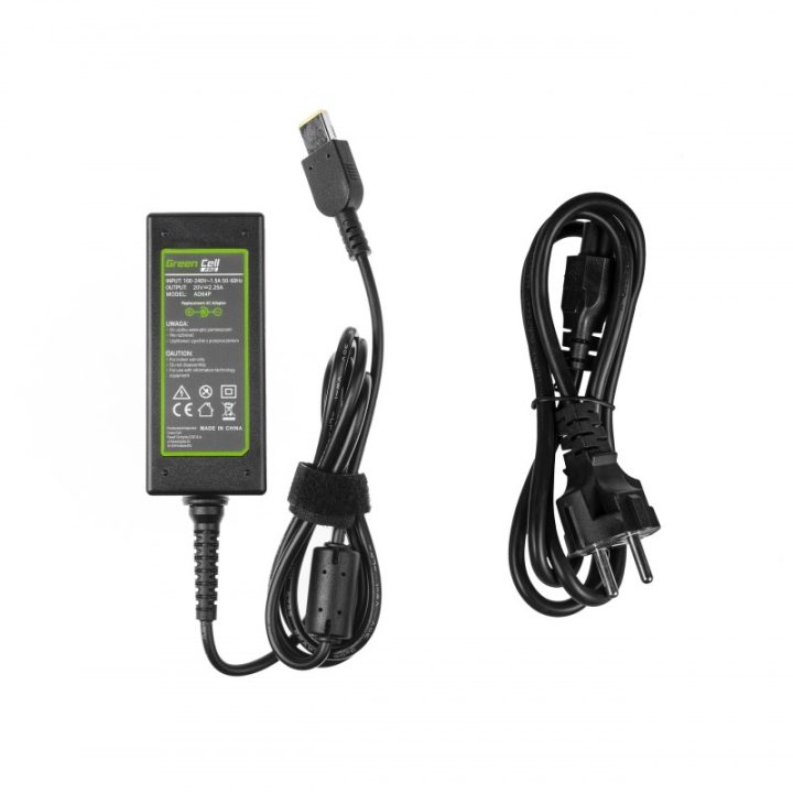 Green Cell AD64P power adapter/inverter Indoor 45 W Black