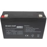 Green Cell AGM Battery 6V 12Ah 12.000 mAh Sealed Lead Acid (VRLA)