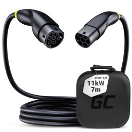 Green Cell EVKABGC02 electric vehicle charging cable Black Type 2 3 7 m