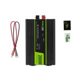 Green Cell INV11 power adapter/inverter Auto 2000 W Black