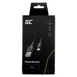 Green Cell KABGC25 USB cable 0.3 m USB A USB C Black