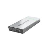 Green Cell PBPLGC20P power bank Lithium-Ion (Li-Ion) 20800 mAh Aluminium Black Green Light grey Silver