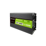 Green Cell Przetwornica napicia PowerInverter LCD 24 V 3000W/60000W Przetwornica samochodowa z wywietlaczem - czysty sinus power