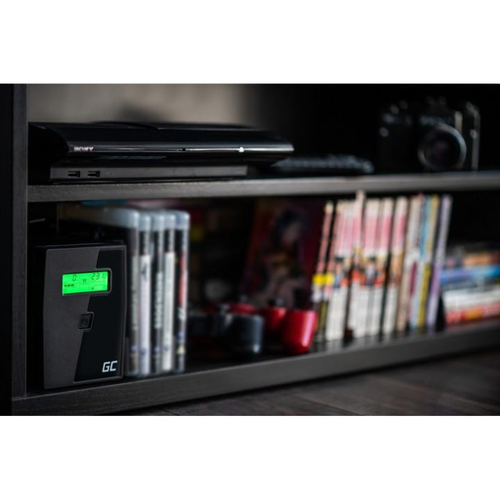 Green Cell UPS05 uninterruptible power supply (UPS) Line-Interactive 2 kVA 1200 W 5 AC outlet(s)