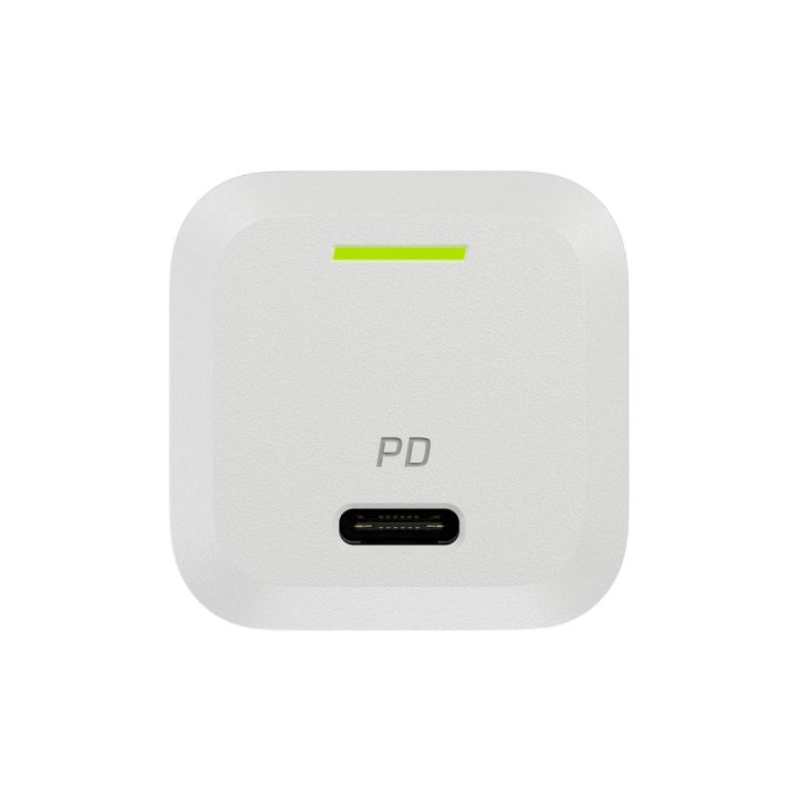 USB Charger Green Cell PowerGaN 33 W PD 3.0 QC 3.0 1x USB-C white