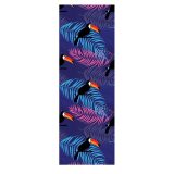 GreenBlue GB183 Classic Beech Deck Chair with Toucan Print
