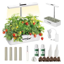 GreenBlue Intelligent Indoor Plant Growing System SMART pot 4L capacity for 12 plants full spectrum LEDs GB133