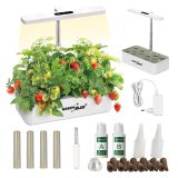 GreenBlue Intelligent Indoor Plant Growing System SMART pot 4L capacity for 12 plants full spectrum LEDs GB133