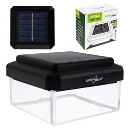 GreenBlue Solar LED Post Light 100x100mm Envelope-Shaped Canopy 3200K GB128 WW
