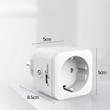 GreenBlue WiFi remote controlled socket Android/iOS/Alexa/Google Home energy cons. Energy timer max 3680W type F GB720 F