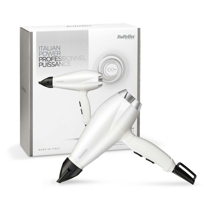 BaByliss 6704WE hair dryer 2000 W Black White