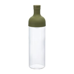 HARIO Cold Brew Tea 750ml Filter Bottle Olive green
