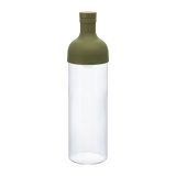 HARIO Cold Brew Tea 750ml Filter Bottle Olive green