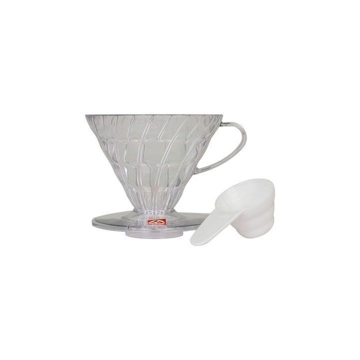 HARIO V60-02 Clear Plastic Drip