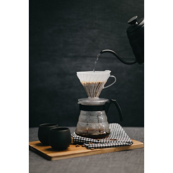 HARIO V60-02 Clear Plastic Drip