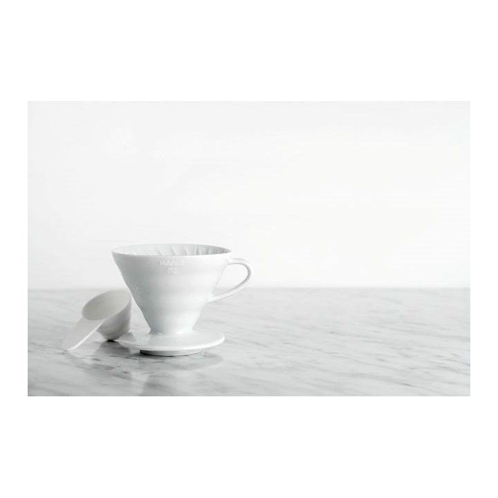 HARIO V60-02 White Ceramic Drip