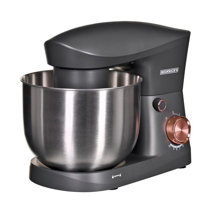 HEINRICH'S HKM 8077 Küchenmaschine Titan