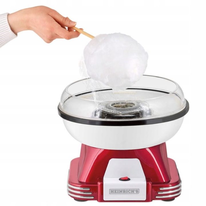 HEINRICH'S HZW 8322 Cotton candy machine White Red