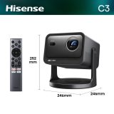 Hisense C3 DLP UHD 4K (3840x2160) 3D Silver