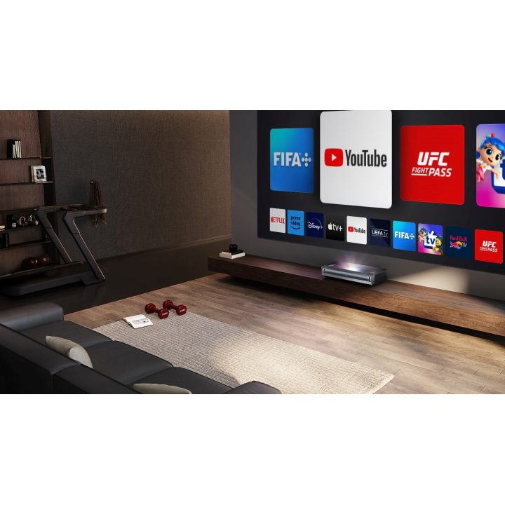 Hisense PX3 Laser Cinema TV 4K data projector Ultra short throw projector 2800 ANSI lumens 2160p (3840x2160) Black