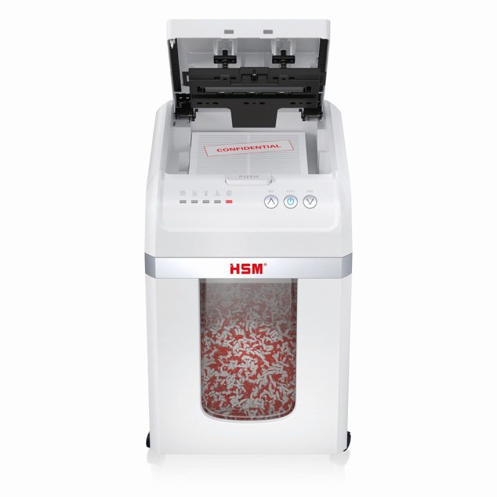 HSM Autofeed X200 paper shredder with automatic feeder 30 L P4 4 x 12 mm