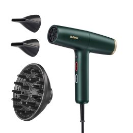 BaByliss Air Power Pro hair dryer 1700 W Gold Green