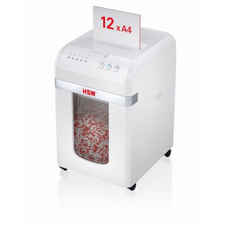 HSM Autofeed X300 paper shredder with automatic feeder 30 L P4 4 x 12 mm