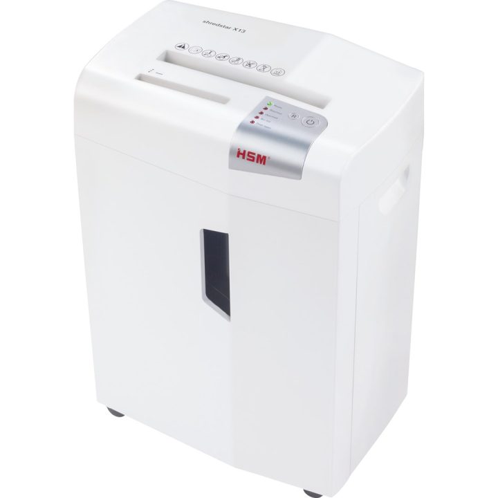 HSM shredstar X13 document shredder 4 x 37 mm + separate CD-cutting mechanism
