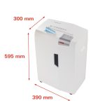 HSM shredstar X13 document shredder 4 x 37 mm + separate CD-cutting mechanism