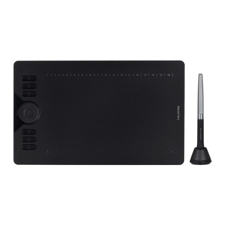 HUION HS610 graphic tablet 5080 lpi 254 x 158.8 mm USB Black