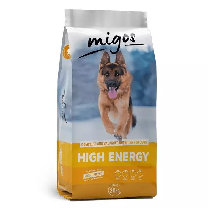 MIGOS High Energy Chicken - dry dog food - 20kg