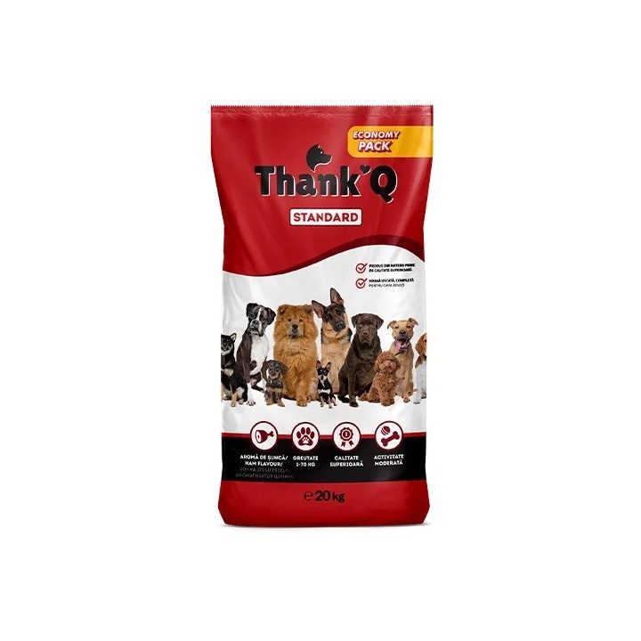THANK'Q Standard Ham - dry dog food - 20kg