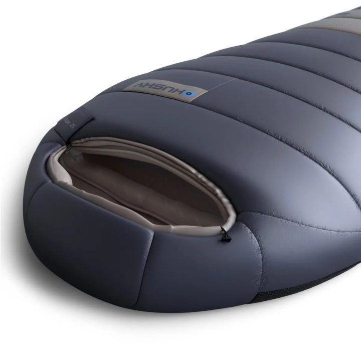 Husky DOPY Down Sleeping Bag -25 °C 85 × 220 cm 1.69 kg Blue-Grey