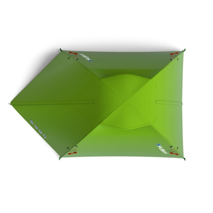 Husky SAWAJ 2 two-person trekking tent 215 × 230 × 120 cm 2.2 kg green