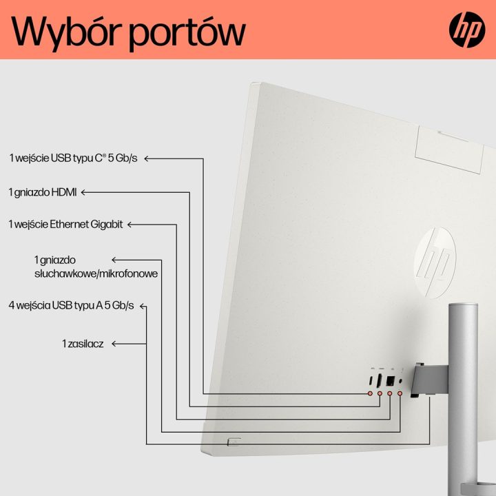 HP 24-cr0312nw AMD Ryzen™ 5 7520U 60.5 cm (23.8 ) 1920 x 1080 px All-in-One PC 16 GB LPDDR5-SDRAM 512 GB SSD Windows 11 Home Wi-
