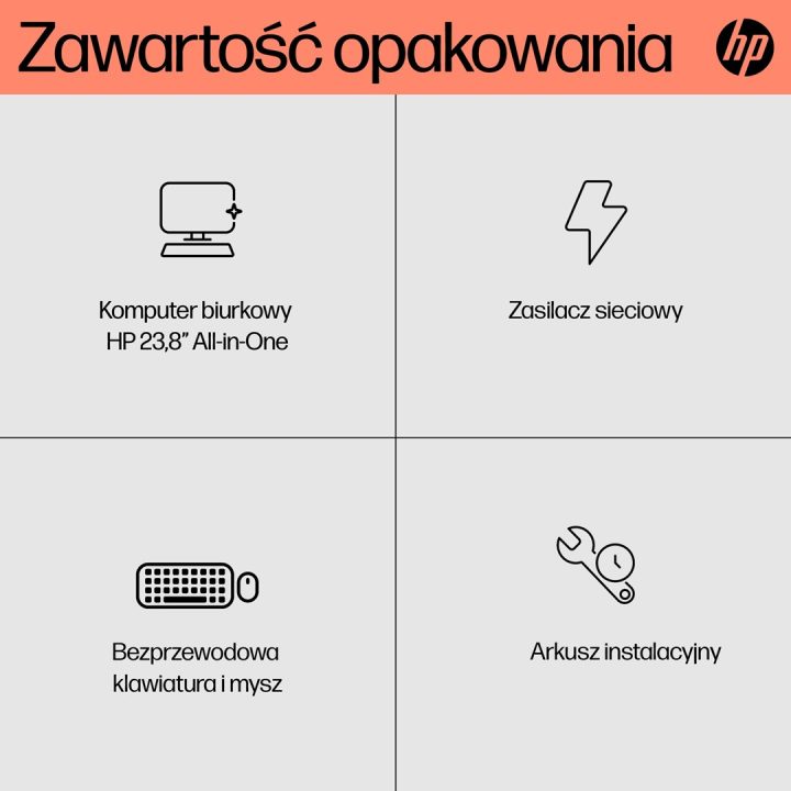 HP 24-cr0312nw AMD Ryzen™ 5 7520U 60.5 cm (23.8 ) 1920 x 1080 px All-in-One PC 16 GB LPDDR5-SDRAM 512 GB SSD Windows 11 Home Wi-