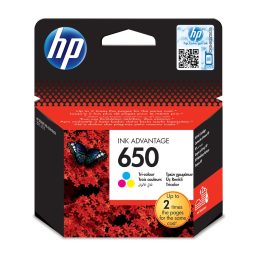 HP 650 Original Cyan Magenta Yellow 1 pc(s)