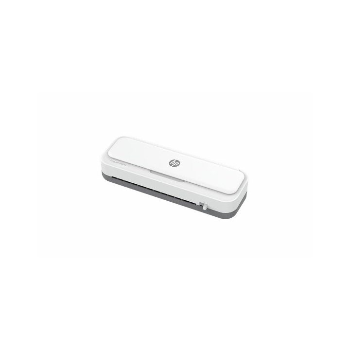 HP ONELAM 400 A3 laminator Hot/Cold integrated trimmer corner rounder speed 40 cm/min + 15 pouches: 3xA4 4xA5 4xA6 4xB-CARD whit